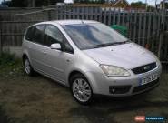 2005 FORD FOCUS C-MAX GHIA SILVER spares or repair for Sale