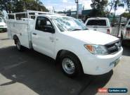 2006 Toyota Hilux GGN15R 06 Upgrade SR White Automatic 5sp A Cab Chassis for Sale