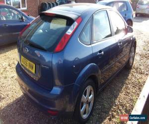 Classic FORD FOCUS ZETEC ( PETROL ) MANUAL  56 PLATE 5 DOOR IN BLUE for Sale