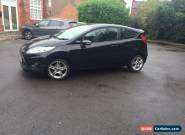 2010 FORD FIESTA ZETEC S 90 TDCI BLACK FFSH 1 owner for Sale