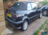 1995 VOLKSWAGEN GOLF AVANTGARDE CABRIO BLUE SPARES OR REPAIR  for Sale