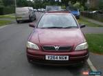 1999 VAUXHALL ASTRA CD DI 16V AUTO RED for Sale