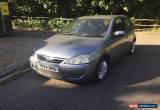 Classic 2004 VAUXHALL CORSA DESIGN 16V SILVER for Sale