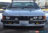 Classic 1985 BMW 6-Series for Sale