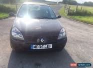 RENAULT CLIO RUSH 1.2 8V THREE DOOR BLACK 2005 for Sale