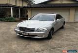 Classic Mercedes Benz S320CDI Car Luxury Sedan Diesel S320 CDI Motor Vehicle Merc for Sale