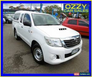 Classic 2011 Toyota Hilux KUN16R MY12 SR White Manual 5sp M Extracab for Sale