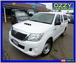 Classic 2011 Toyota Hilux KUN16R MY12 SR White Manual 5sp M Extracab for Sale