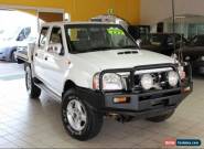 2009 Nissan Navara D22 MY2008 ST-R White Manual M DUAL CAB CHASS for Sale