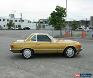 Classic 1973 Mercedes-Benz 350 SL Gold Automatic 4sp A Sports for Sale