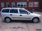 2003 VAUXHALL ASTRA CLUB CDTI SILVER ESTATE DIESEL for Sale