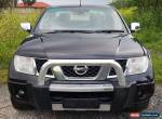 2008 NISSAN NAVARA D40 ST-X TURBO DIESEL 4X4 6SPD REPAIRABLE LIGHT DAMAGE DRIVE  for Sale