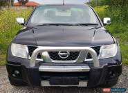 2008 NISSAN NAVARA D40 ST-X TURBO DIESEL 4X4 6SPD REPAIRABLE LIGHT DAMAGE DRIVE  for Sale