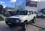 Classic 2010 Toyota Landcruiser VDJ76R 09 Upgrade Workmate (4x4) White Manual 5sp M for Sale