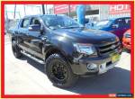 2012 Ford Ranger PX Wildtrak Black Automatic A 4D Utility for Sale