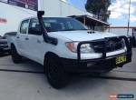 2007 Toyota Hilux KUN16R 07 Upgrade SR White Manual 5sp M Dual Cab Pick-up for Sale