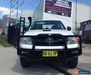 Classic 2007 Toyota Hilux KUN16R 07 Upgrade SR White Manual 5sp M Dual Cab Pick-up for Sale