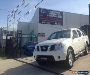 Classic 2009 Nissan Navara D40 ST-X (4x4) White Manual 6sp M Dual Cab Pick-up for Sale