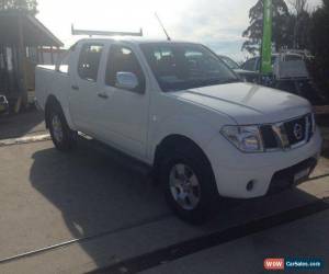 Classic 2009 Nissan Navara D40 ST-X (4x4) White Manual 6sp M Dual Cab Pick-up for Sale