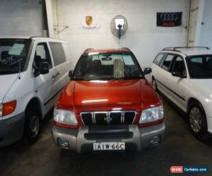 Classic 2000 Subaru Forester Limited Red Automatic 4sp A Wagon for Sale