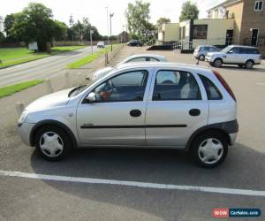 Classic 2002 VAUXHALL CORSA COMFORT 16V SILVER for Sale