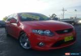 Classic 2010 Ford Falcon FG Upgrade XR6 Red Automatic 6sp A Sedan for Sale