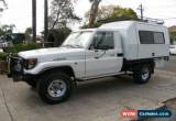 Classic 2000 Toyota Landcruiser HZJ79R (4x4) White Manual 5sp M Cab Chassis for Sale