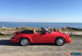 Classic Porsche: 911 Carrera 2 Cabriolet for Sale