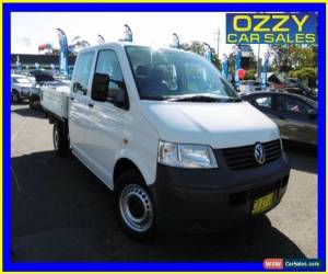 Classic 2008 Volkswagen Transporter T5 MY08 (LWB) White Manual 5sp M Dual Cab Chassis for Sale