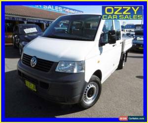 Classic 2008 Volkswagen Transporter T5 MY08 (LWB) White Manual 5sp M Dual Cab Chassis for Sale
