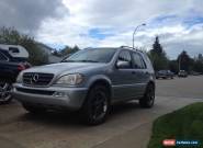 2004 Mercedes-Benz M-Class Elegance for Sale