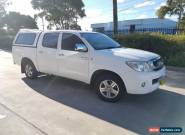 2008 Toyota Hilux GGN15R 08 Upgrade SR5 White Automatic 5sp A for Sale