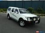 2007 Nissan Navara D40 ST-X White Automatic 5sp A Dual Cab for Sale