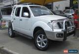 Classic 2013 Nissan Navara D40 MY12 ST-X 550 (4x4) White Automatic 7sp A for Sale