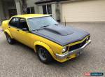 1977 Holden Torana LX SL/R 5000 A9X Yellow Jasmine Manual 4sp M Sedan for Sale