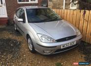 FORD FOCUS ZETEC MOT FEB 2017  for Sale