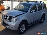 2005 Nissan Pathfinder ST-L R51 Wagon AUTO Turbo Diesel 4X4 DAMAGED 7 SEAT for Sale