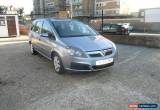 Classic 2005 VAUXHALL ZAFIRA LIFE AUTO SILVER spares or repairs for Sale
