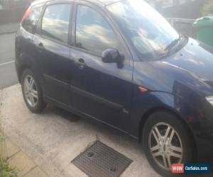 Classic 2002 FORD FOCUS ZETEC BLUE spares repair for Sale