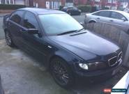 BMW e46 320d 2002 5dr Saloon turbo fail - bodywork & alloys mint! for Sale