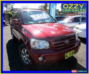 Classic 2004 Toyota Kluger MCU28R CVX (4x4) Burgundy Automatic 5sp A Wagon for Sale