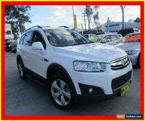 Classic 2011 Holden Captiva CG Series II 7 CX White Automatic A Wagon for Sale