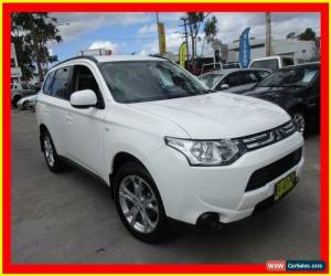 Classic 2013 Mitsubishi Outlander ZJ MY13 ES White Automatic 6sp A Wagon for Sale