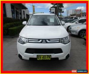 Classic 2013 Mitsubishi Outlander ZJ MY13 ES White Automatic 6sp A Wagon for Sale