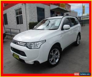 Classic 2013 Mitsubishi Outlander ZJ MY13 ES White Automatic 6sp A Wagon for Sale