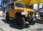 2012 Jeep Wrangler Unlimited JK MY13 Sport (4x4) Orange Automatic 5sp A Softtop for Sale