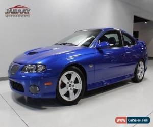 Classic 2006 Pontiac GTO Base Coupe 2-Door for Sale