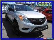 2012 Mazda BT-50 XT (4x2) Silver Manual 6sp M Dual Cab Chassis for Sale