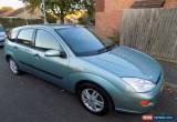 Classic 2001 GREEN FORD FOCUS ZETEC 1.6L 5 DOOR for Sale