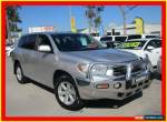 2009 Toyota Kluger GSU45R KX-R Silver Automatic 5sp A Wagon for Sale